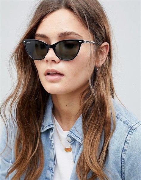 women's ray ban cat eye sunglasses